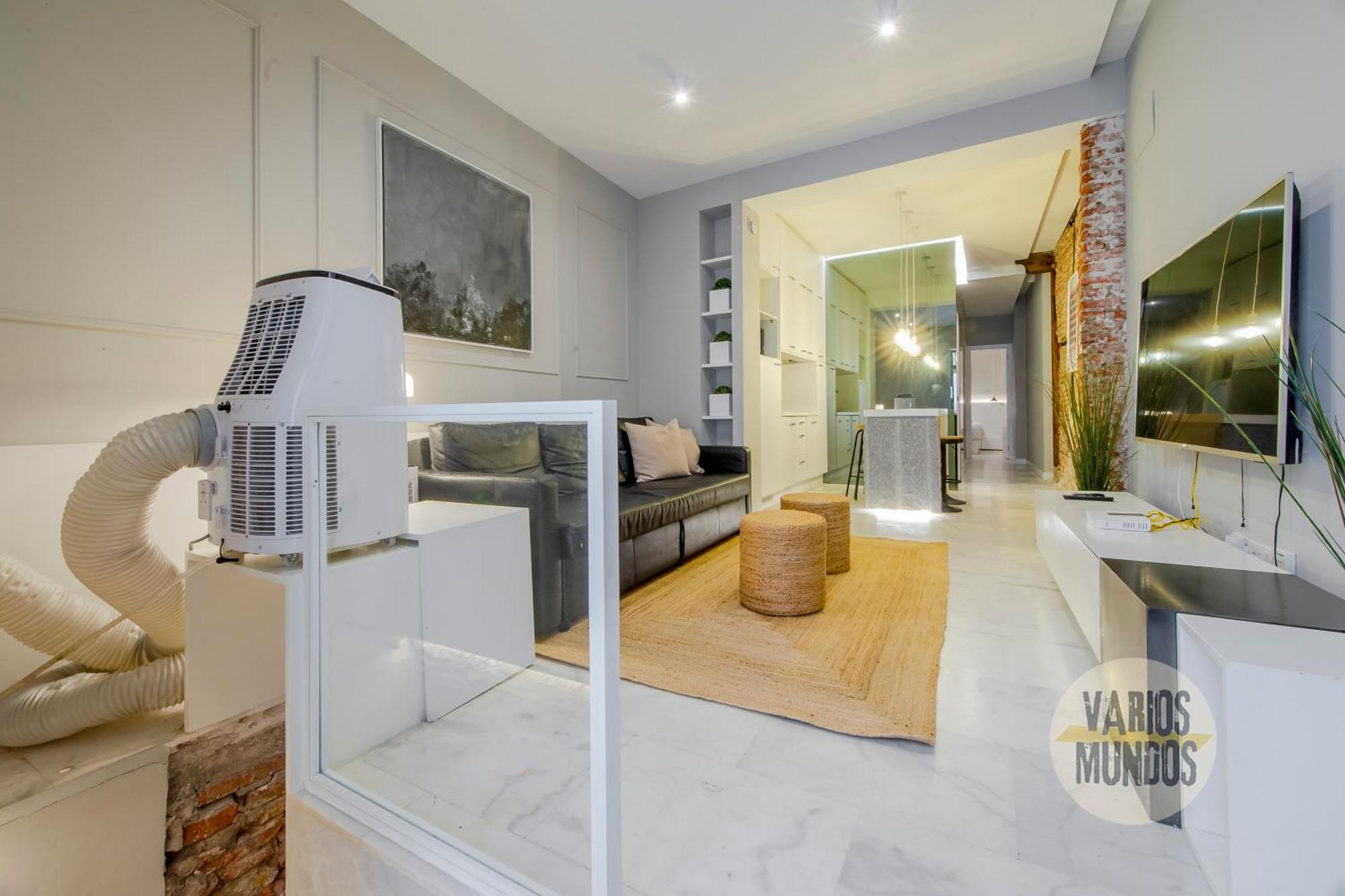 Cool Duplex Bajo Apt 7Pax Cerca De Tirso De Molina E2 Madrid Esterno foto
