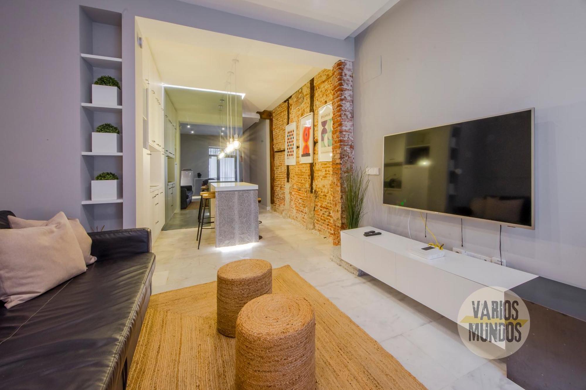 Cool Duplex Bajo Apt 7Pax Cerca De Tirso De Molina E2 Madrid Esterno foto